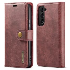 DG.MING Wallet Cover 2in1 Samsung Galaxy S22 5G rot