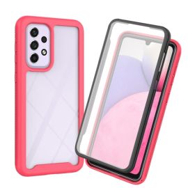 DUAL Doppelseitige Hülle mit Folie Samsung Galaxy A53 5G pink