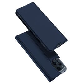 DUX Wallet Cover Oppo Find X3 Pro 5G blau