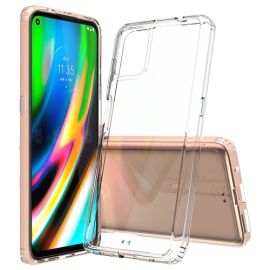 SHOCK Extra strapazierfähige Hülle Motorola Moto G9 Plus transparent