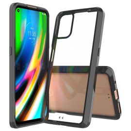 SHOCK Extra strapazierfähige Hülle Motorola Moto G9 Plus schwarz