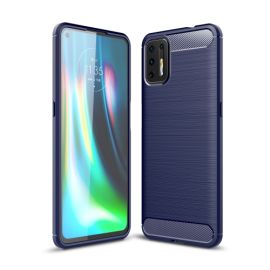 FLEXI TPU Cover Motorola Moto G9 Plus blau