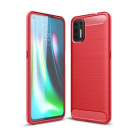 FLEXI TPU Cover Motorola Moto G9 Plus rot