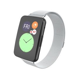 MILANESE Metallarmband Huawei Watch Fit Silber