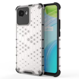 HONEYCOMB Schutzhülle Realme C30 weiß