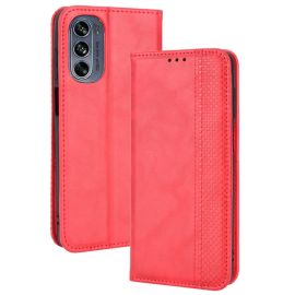 BUSINESS Brieftaschenhülle für Motorola Moto G62 5G rot