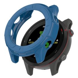 TPU HALF COVER Hülle für Garmin Forerunner 955 blau
