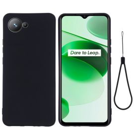 RUBBER Schutzhülle für Realme C30 schwarz