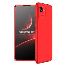 360° Schutzhülle Realme C30 rot