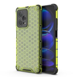 HONEYCOMB Schutzhülle Xiaomi Redmi Note 12 Pro + 5G grün
