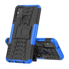 STAND Extra robuste Hülle Honor 9A blau