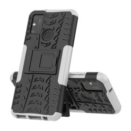 STAND Extra robuste Hülle Honor 9A weiß