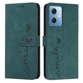 ART SMILE Brieftaschenhülle mit Kordel Xiaomi Redmi Note 12 5G grün