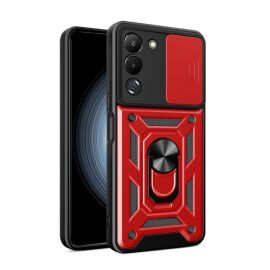 RING CAMERA Cover mit Halter für Infinix Note 12 rot