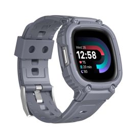 GLACIER Schutzhülle für Fitbit Versa 4 / 3 / 2 / 1 grau