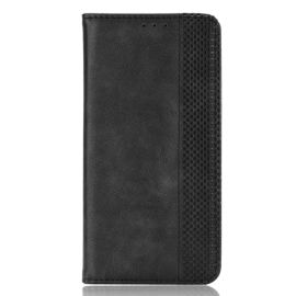 BUSINESS Wallet Cover für ZTE Blade V40 Design schwarz