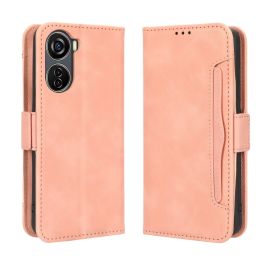 SLOT Wallet Cover für ZTE Blade V40 Design rosa