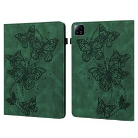 ART BUTTERFLIES Flip Case Xiaomi Pad 6 / Pad 6 Pro grün