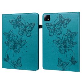 ART BUTTERFLIES Flip Case Xiaomi Pad 6 / Pad 6 Pro blau
