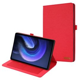 FABRIC Flip Cover für Xiaomi Pad 6 / Pad 6 Pro rot