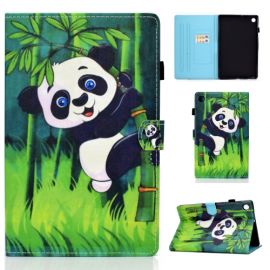 ART Flip Cover Lenovo Tab M10 Plus (TB-X606F / ZA5T0081CZ / ZA5V0206CZ) GREEN PANDA