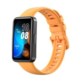 SILIKON-Armband für Huawei Band 8 gelb-orange