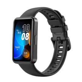 SILIKON-Armband für Huawei Band 8 schwarz
