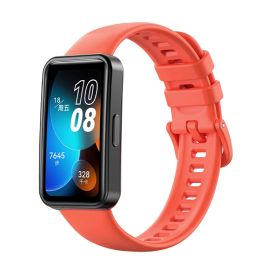 SILIKON-Armband für Huawei Band 8 korallrot