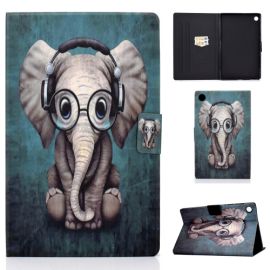 ART Klappcover Lenovo Tab M10 Plus (TB-X606F / ZA5T0081CZ / ZA5V0206CZ) MUSICAN ELEPHANT