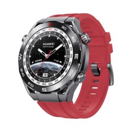 SILIKON 3PCS Armband für Huawei Watch Ultimate rot