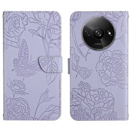 ART BLOSSOM Wallet Cover für Xiaomi Redmi A3 lila