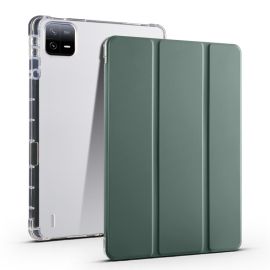 CRYSTAL Flip Case Xiaomi Pad 6S Pro dunkelgrün