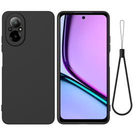 RUBBER Schutzhülle für Realme C67 schwarz