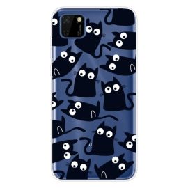 ART Silikonhülle Huawei Y5p BLACK CAT