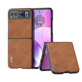 ABEEL LEATHER für Motorola Razr 40 braun