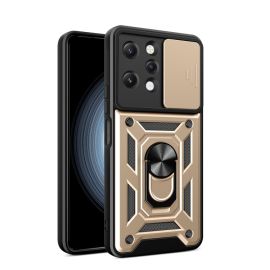 RING CAMERA Cover mit Halterung für Xiaomi Redmi 12 Gold
