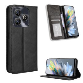 BUSINESS Wallet-Cover für ZTE Blade A75 schwarz