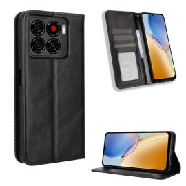 BUSINESS Wallet Case für ZTE Blade A56 Schwarz