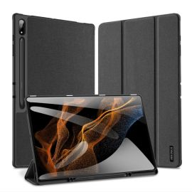 DUX DOMO Flip Case Samsung Galaxy Tab S8 Ultra / S9 Ultra / S10 Ultra schwarz