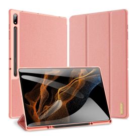 DUX DOMO Klapphülle Samsung Galaxy Tab S8 Ultra / S9 Ultra / S10 Ultra rosa
