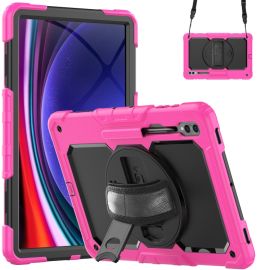 SOLID 360 Hülle für Samsung Galaxy Tab S9 Ultra rosa