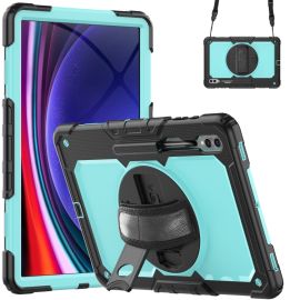 SOLID 360 Case für Samsung Galaxy Tab S9 Ultra Hellblau