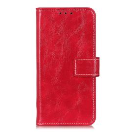 RETRO Wallet Case Motorola Moto G54 5G / G54 5G Power Edition rot