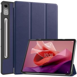 LEATHER PRO Flip-Cover für Lenovo Tab P12 blau