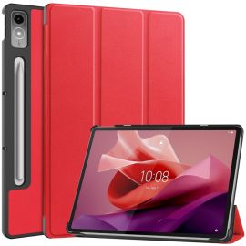 LEATHER PRO Flip Cover für Lenovo Tab P12 rot