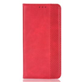 BUSINESS Wallet Cover für Doogee X98 / X98 Pro rot