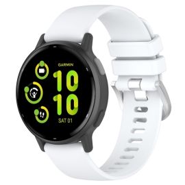 SILIKON-Armband für Garmin Vivoactive 5 / Vivoactive 6 weiß