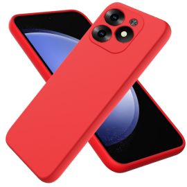 RUBBER Schutzhülle für Infinix Hot 40i rot