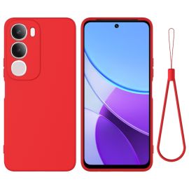 RUBBER Schutzhülle für Vivo Y19s rot
