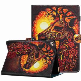 ART Flip Case für Apple iPad 9.7 (2017) / 9.7 (2018) / iPad Air (1 / 2) FLOWER